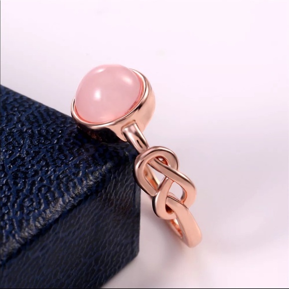 New Women’s Rose Gold Pure Lovely Girls Ring - Picture 5 of 5
